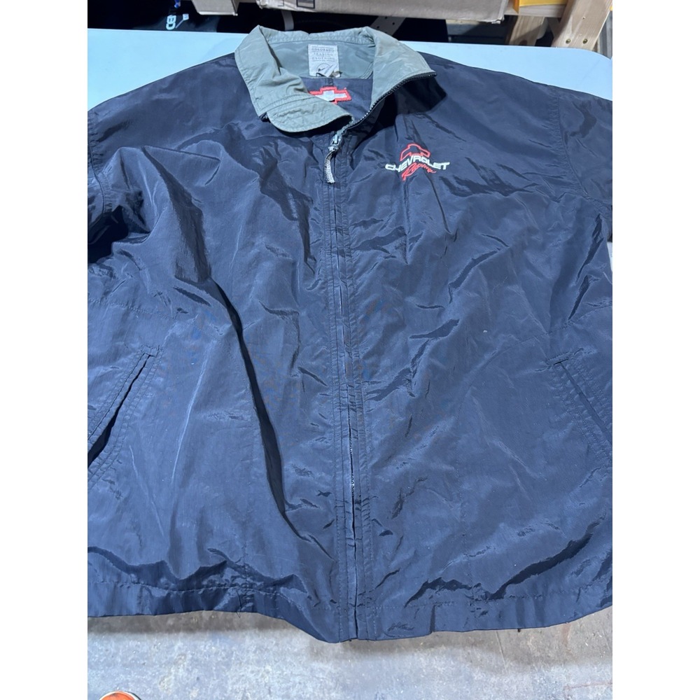 Vintage Colorado Trading Embroidered Chevrolet Racing Jacket XL Chevy‎